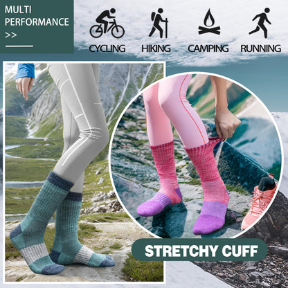 Anlisim Merino Wool Hiking Running Socks for Women, Boot Work Crew Socks 🍁 All In One Marketplace Canada