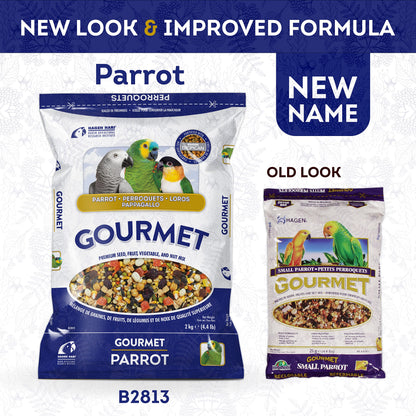Hagen B2813 Gourmet Small Parrot Seed Mix, 2 Kg, 4.4-Pound HARI