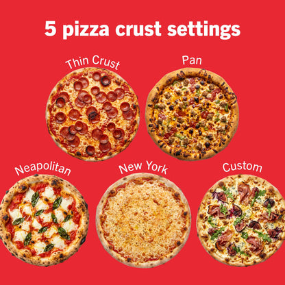 Ninja Artisan Pizza Oven, 12-in/30.5cm 3-Min Pizza, 700F/371°C, 5-n-1, Gray Ninja