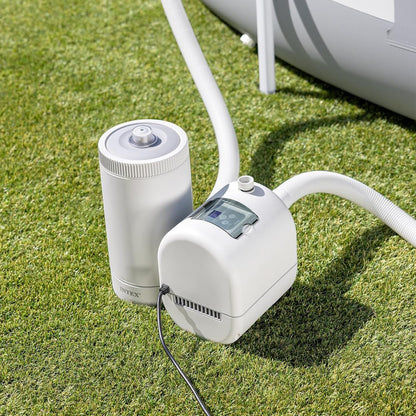 INTEX Krystal Clear Saltwater Pool Chlorine System for Above Ground Pools up to 4,500 Gallons, Pool Cleaner with Automatic Timer and Self Cleaning 🍁 All In One Marketplace Canada