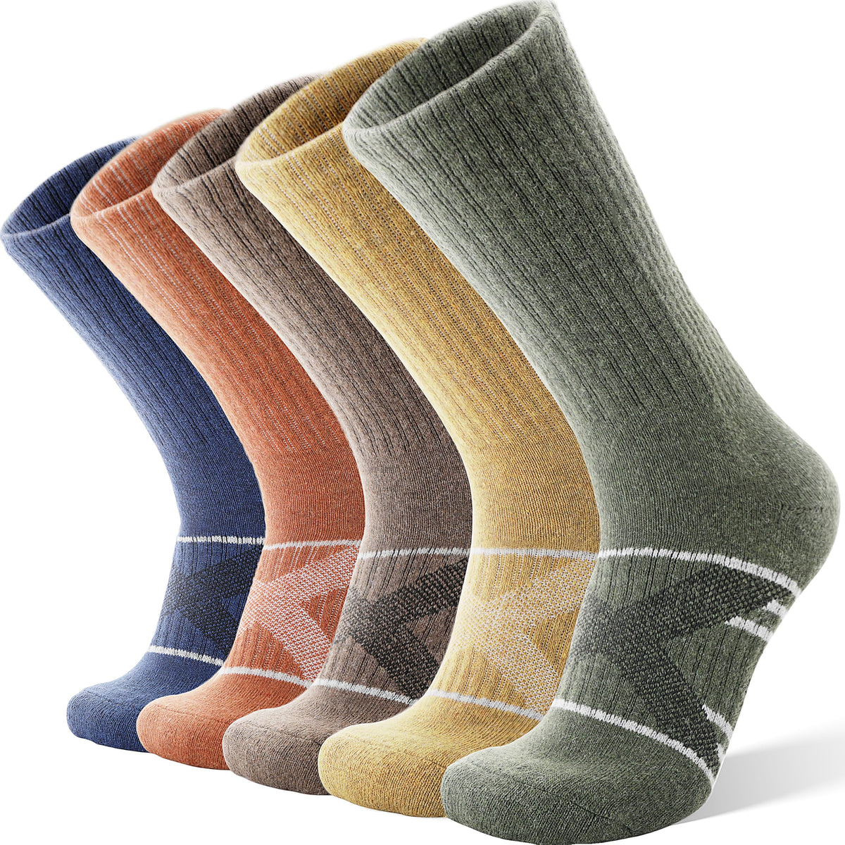 ANTSANG Merino Wool Hiking Socks, Crew Boot Work Socks for Men Women 🍁 All In One Marketplace Canada