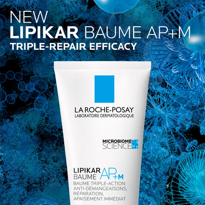 La Roche Posay Body Lotion, Lipikar Balm AP+M Body Cream with Shea Butter & Niacinamide for Women, Men, & Children. Suitable for Dry to Eczema-Prone, Sensitive Skin, Anti-Itch Skin Relief, 200mL