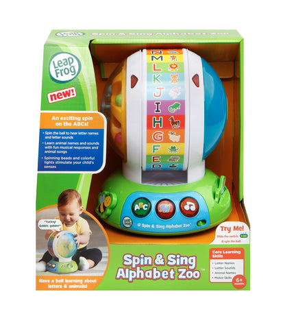 LeapFrog Spin & Sing Alphabet Zoo (English Version) LeapFrog