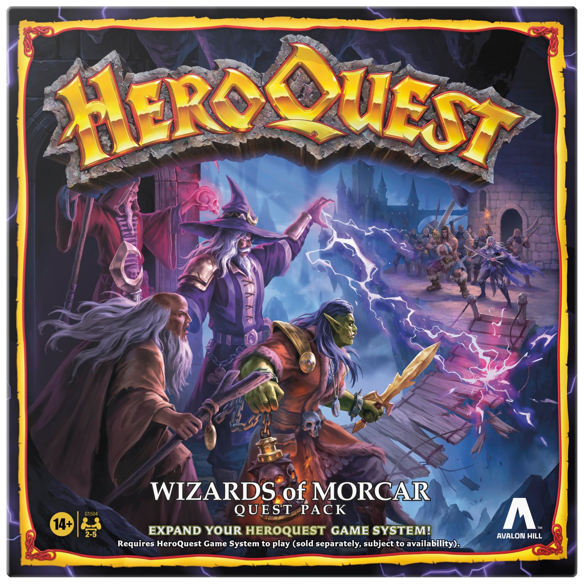 Avalon Hill HeroQuest Wizards of Morcar Quest Pack – Ages 14+ – 2 to 5 Players – Roleplaying Games 🍁 All In One Marketplace Canada Avalon Hill