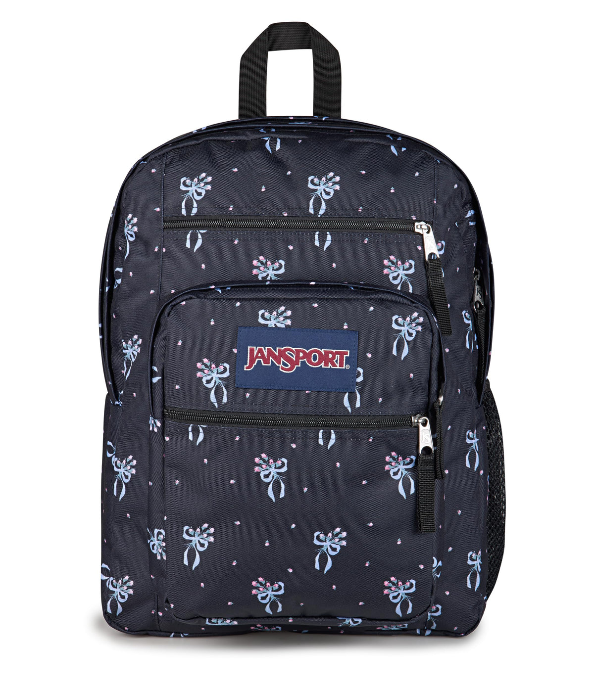 JanSport 34L Big Backpack - 15 Inch Laptop Sleeve, Pastel Petals Black