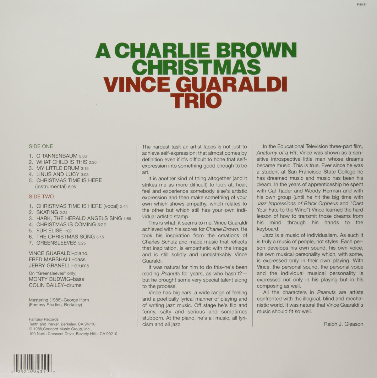 Charlie Brown Christmas (Vinyl) 🍁 All In One Marketplace Canada