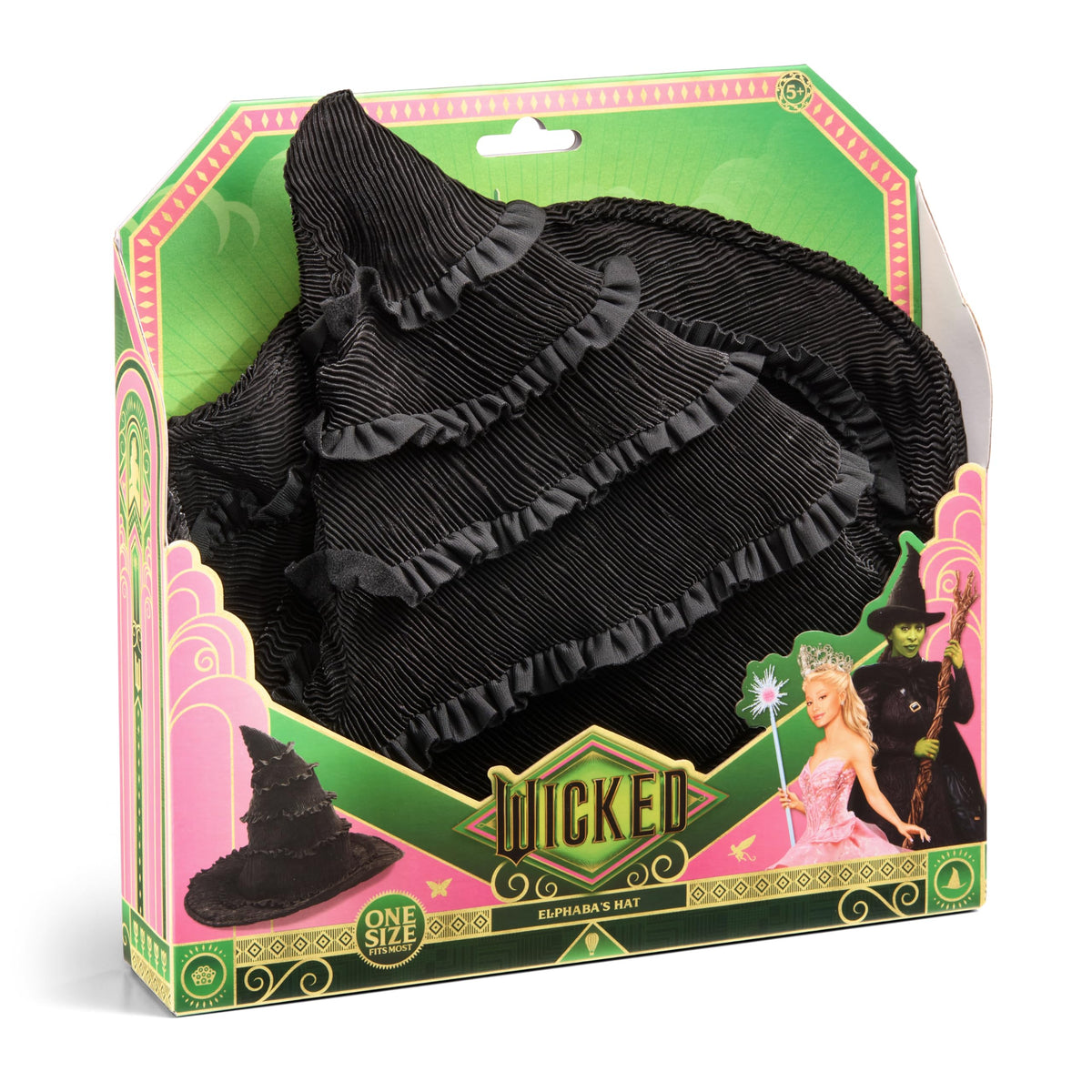 The Noble Collection Wicked Elphaba's Black One Size Fits All Halloween Hat