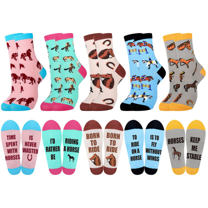 Moyel Horse Socks for Women Horse Gifts for Girls Teen Girls 🍁 All In One Marketplace Canada