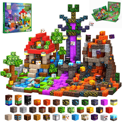 Magnetic Blocks| 100PCS Magnetic Building Cubes| STEM Educational Toys 🍁 All In One Marketplace Canada