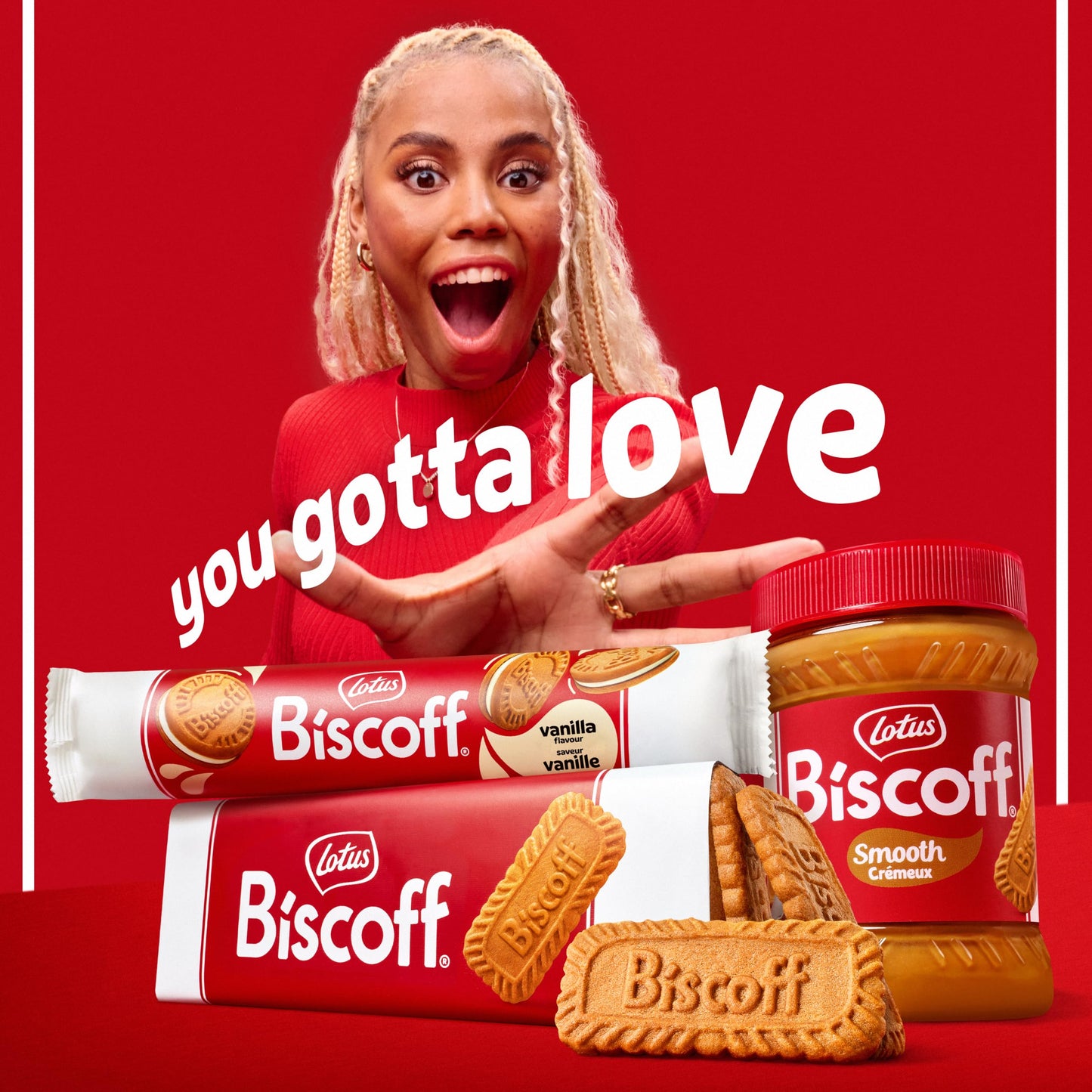 Lotus Biscoff Caramelized Cookies, 10 x 250g Packs – Ingredients from Natural Origins, Vegan, No Colours or Added flavours, 2.5kg Lotus