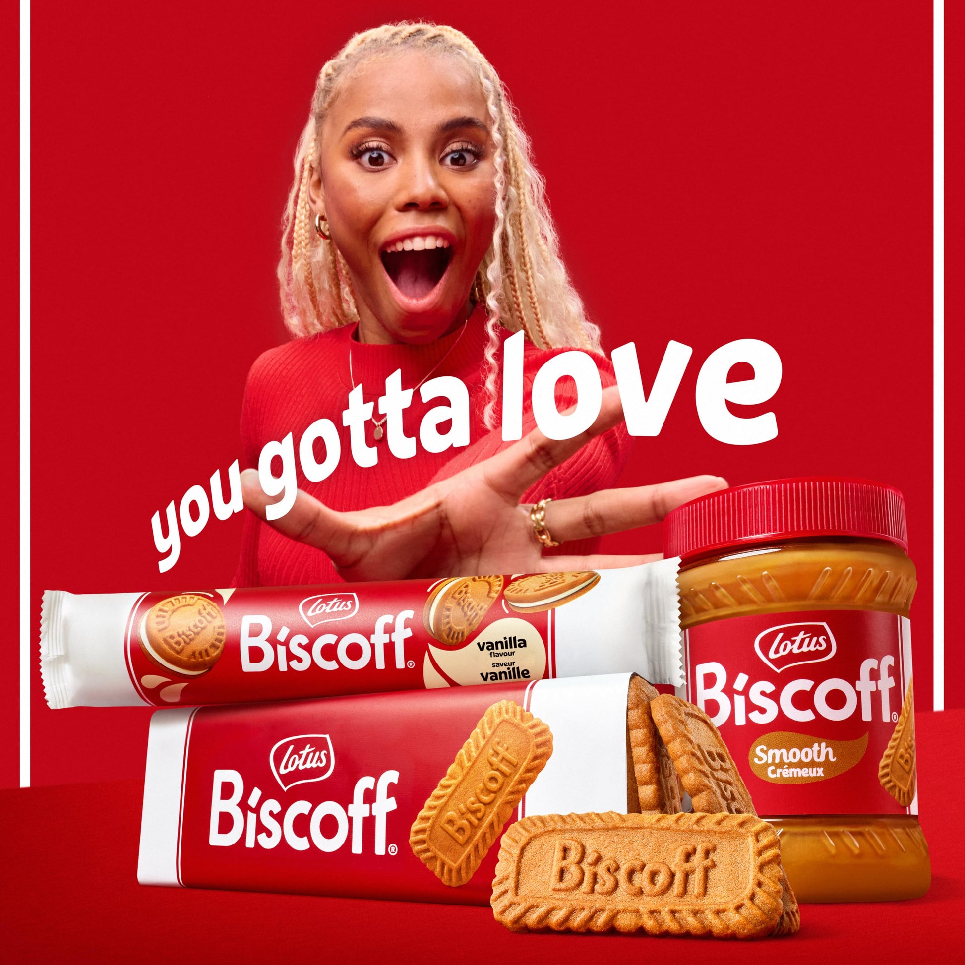 Lotus Biscoff Caramelized Cookies, 10 x 250g Packs – Ingredients from Natural Origins, Vegan, No Colours or Added flavours, 2.5kg Lotus