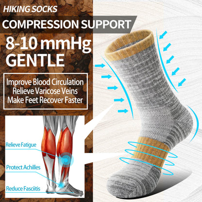 Anlisim Merino Wool Hiking Running Socks for Women, Boot Work Crew Socks 🍁 All In One Marketplace Canada