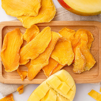 Yupik Organic Dried Mango, Diced, 450 g, Non-GMO, Vegan, Gluten-Free, Kosher, Tropical Dried Fruits, Thin Mango Slices Cut in Pieces, No Sugar Added, Sulphite-Free, Healthy Snacks, Tasty Topping - Available at All In One Marketplace Canada