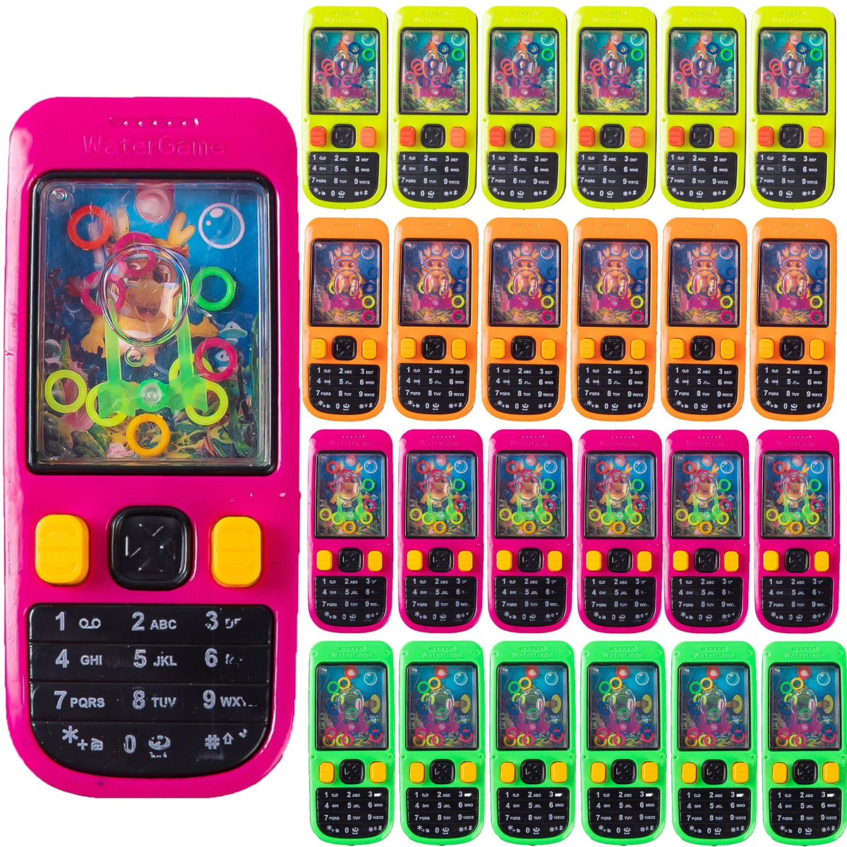 Desyeryamimi 24 Pack Handheld Water Ring Games for Kids Party Favors 🍁 All In One Marketplace Canada