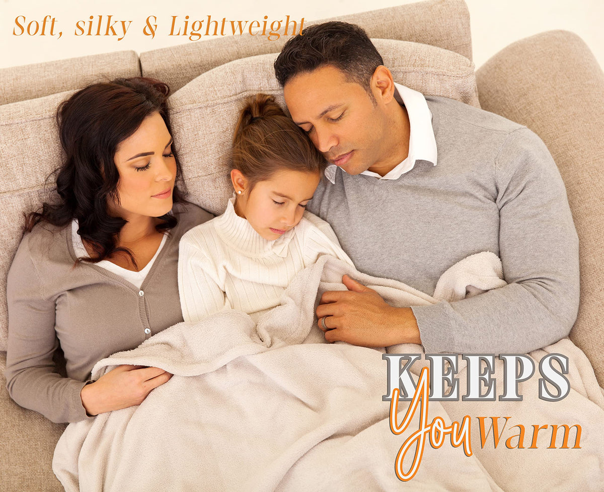 Elegant Comfort Lightweight Throw Blanket- Halloween Themed, Soft, Cozy and Plush- Throw Blankets, Perfect for Lounging This Spooky Season, 50 x 60 inches, Fall Vixen, Throw Blanket