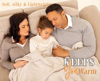 Elegant Comfort Lightweight Throw Blanket- Halloween Themed, Soft, Cozy and Plush- Throw Blankets, Perfect for Lounging This Spooky Season, 50 x 60 inches, Fall Vixen, Throw Blanket