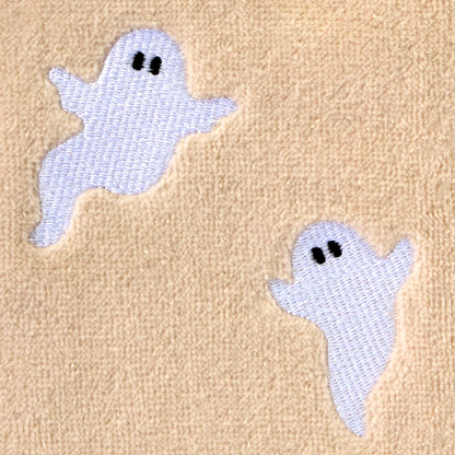Ensemble de 2 essuie-mains SKL Home Halloween à motifs de fantômes pour salle de bain, cuisine, bar et cadeau