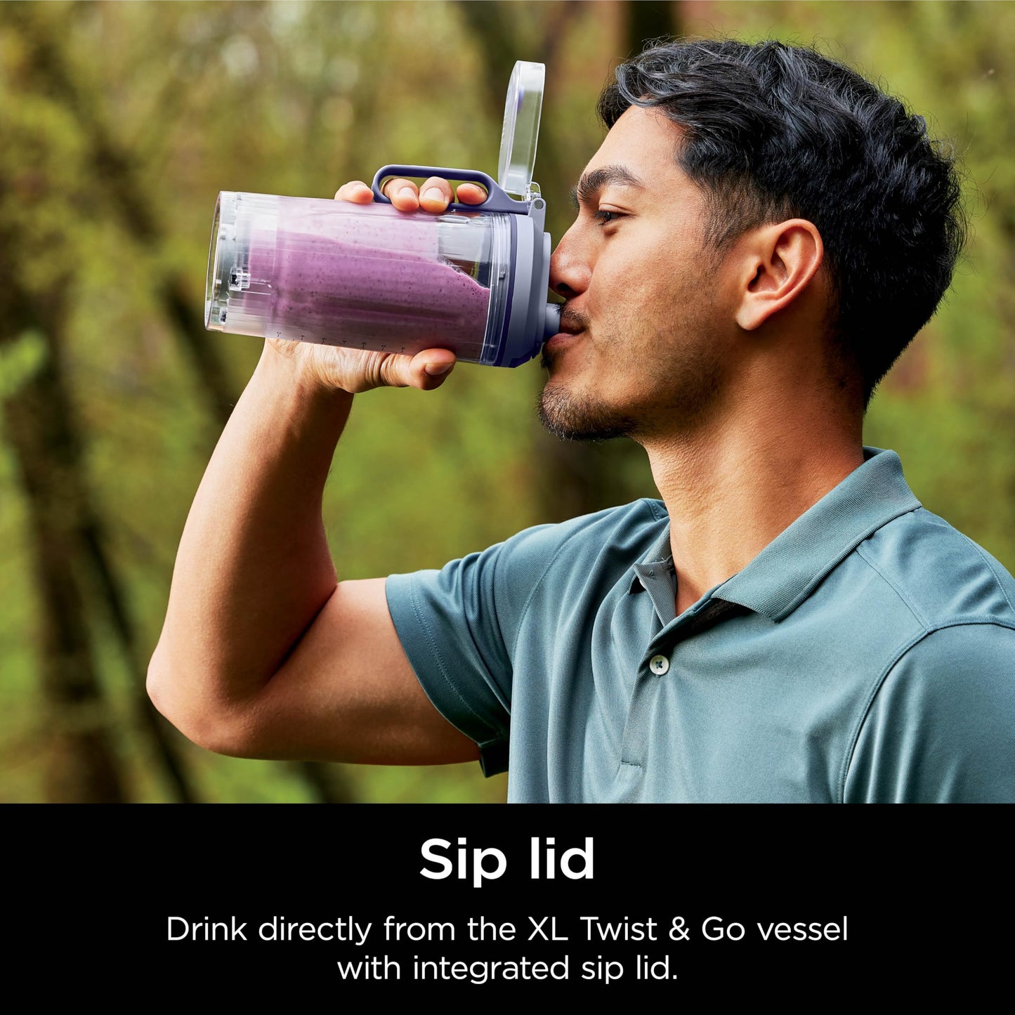 Ninja Blender, Blast Max, Cordless, Personal Blender for Smoothies, Frozen Drinks, Ice Crush, 22 oz. Removable Vessel, Leakproof Lid, BPA-Free, Dishwasher Safe, Auto-iQ Technology, Lavender, BC251CLD - Available at All In One Marketplace Canada
