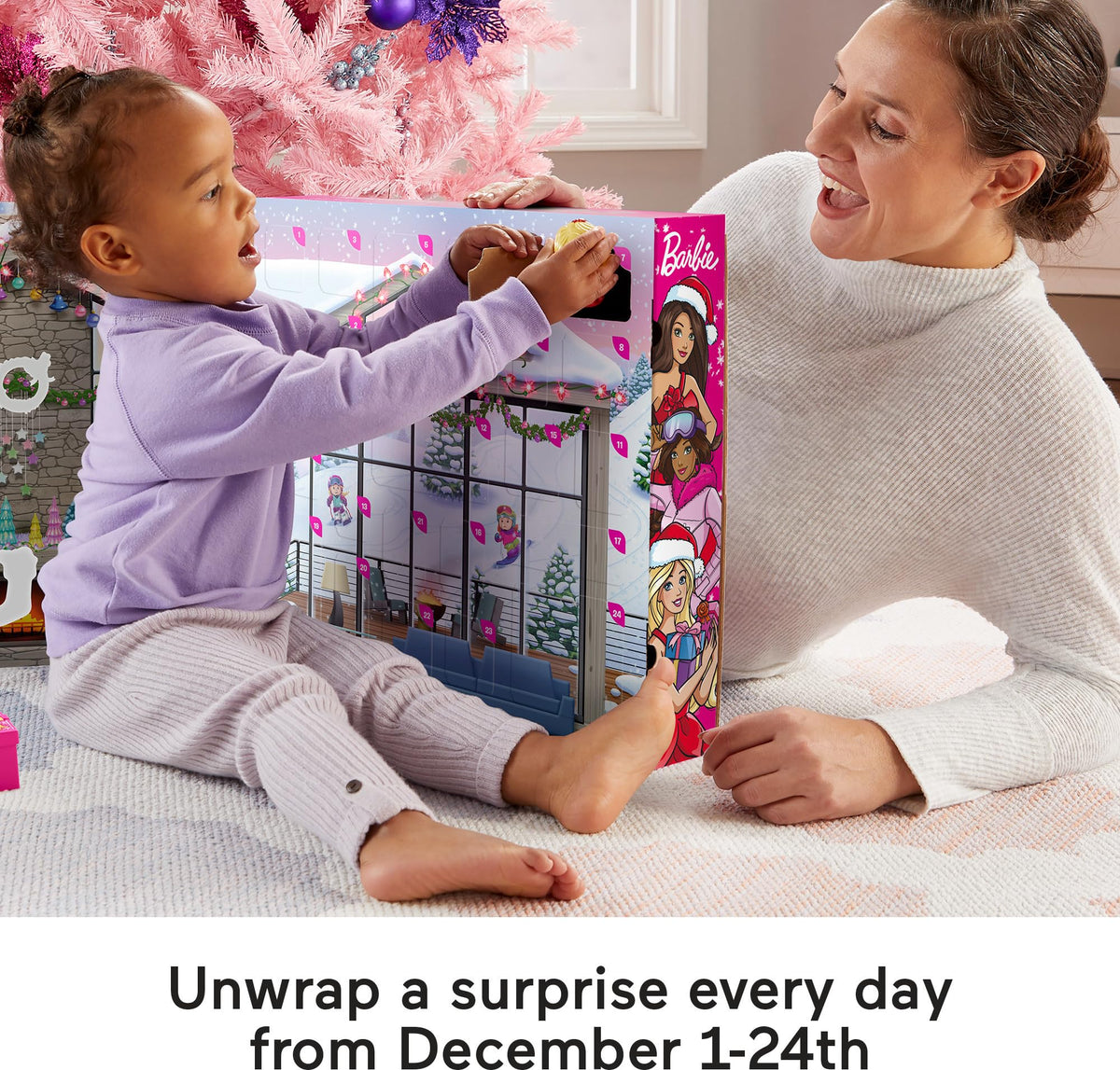 Fisher-Price Little People Barbie Advent Calendar and Toddler Playset, 24 Christmas Figures and Play Pieces 🍁 All In One Marketplace Canada