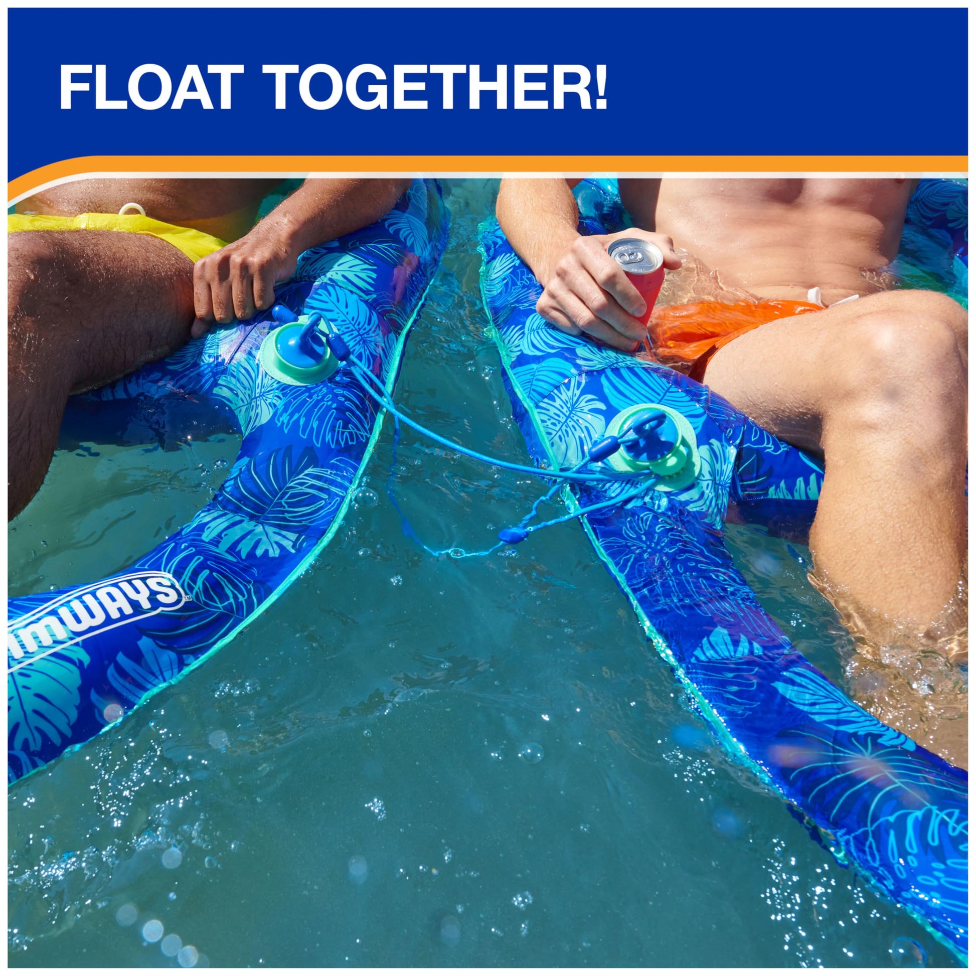Swimways Elite Spring Float Recliner Pool Lounger, Inflatable Pool Floats Adult with Fast Inflation, Pool Recliner for Adults up to 250 lbs SwimWays