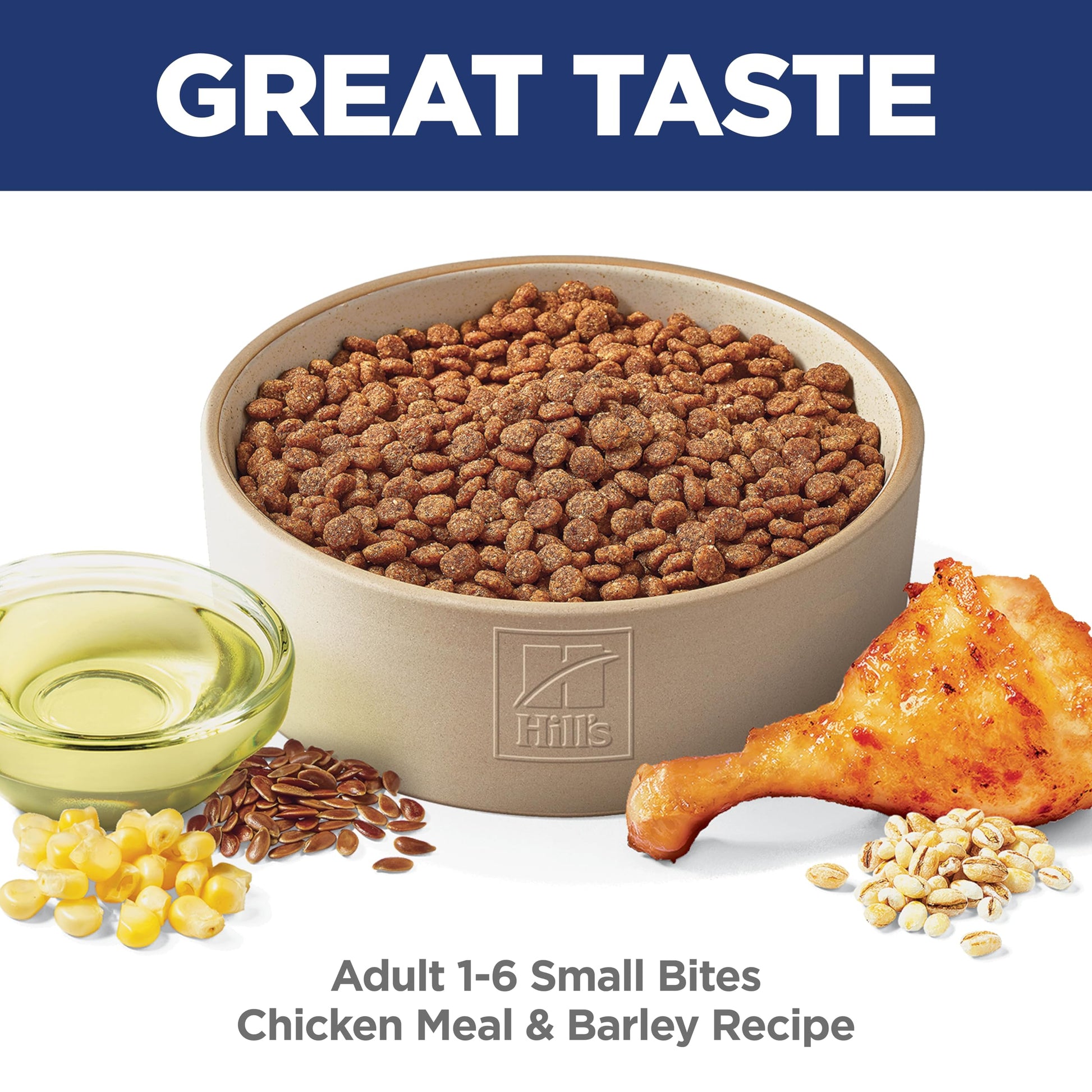 Hill's Science Diet Adult Small Bites Chicken & Barley Recipe Dry Dog Food 2.26 kg Bag Hill's Science Diet