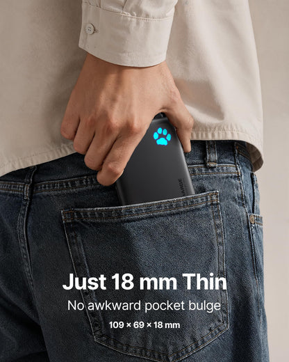 INIU 45W Fast Charging Tablet Power Bank, Smaller 10000mAh Portable Charger