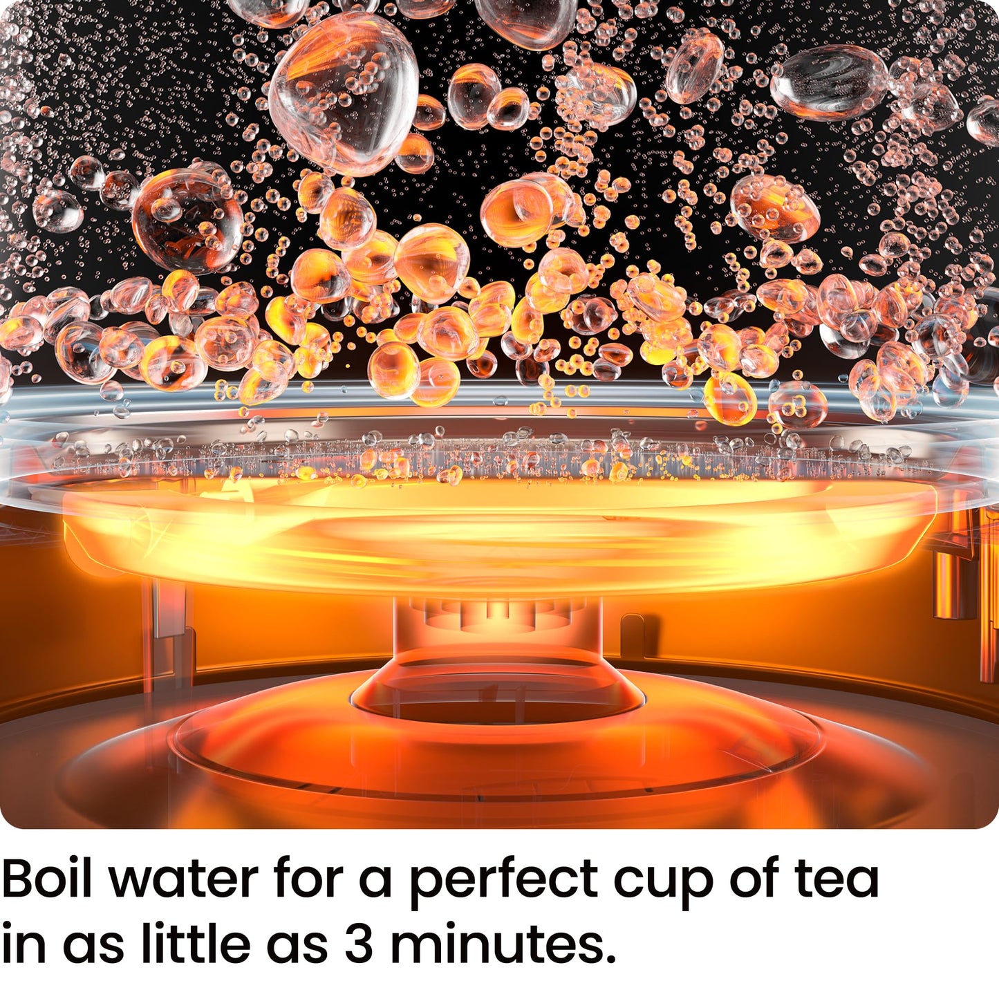 Chefman 1L Electric Tea Kettle with LED Lights, Automatic Shut Off, Removable Lid, Boil-Dry Protection, Hot Water Electric Kettle Water Boiler, Electric Kettles for Boiling Water - Available at All In One Marketplace Canada