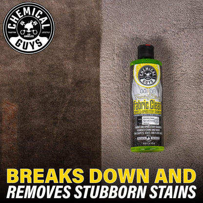 Chemical Guys Foaming Citrus Fabric Clean Carpet And Upholstery Shampoo And Odor Eliminator, Safe for Cars, Trucks, SUVs, Motorcycles, RVs & More, 473 ml, 2 Pack