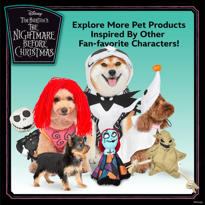 Costume pour chien Disney Halloween L'Étrange Noël de monsieur Jack, modèle Sally - Costume d'Halloween sous licence officielle pour chiens, taille grand