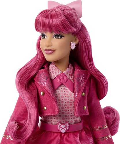 Mattel Disney Descendants: Wicked Wonderland Fashion Doll & Accessory, Pink Sister of Red & Daughter of Queen of Hearts with Movie-Inspired Clothing