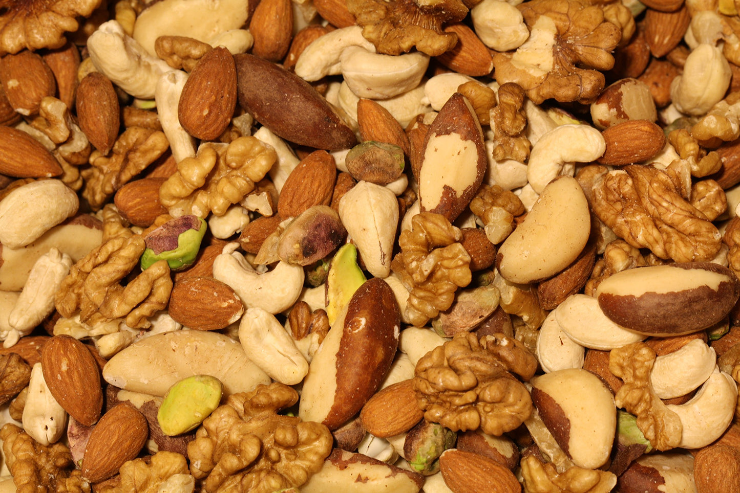 Yupik Raw Mixed Nuts 1kg - Almonds, Walnuts, Brazil Nuts, Cashews & Pistachios | Kosher, Gluten Free, High Fiber