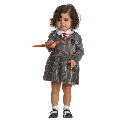 Disguise Gryffindor Hermione Posh Infant Costume, Official Wizarding World Harry Potter Halloween