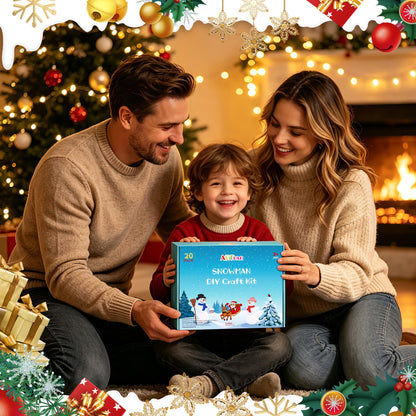 ARTPAR 20 Pk Clay Snowman Kit,Christmas Stocking Stuffers Craft for Kids 🍁 All In One Marketplace Canada