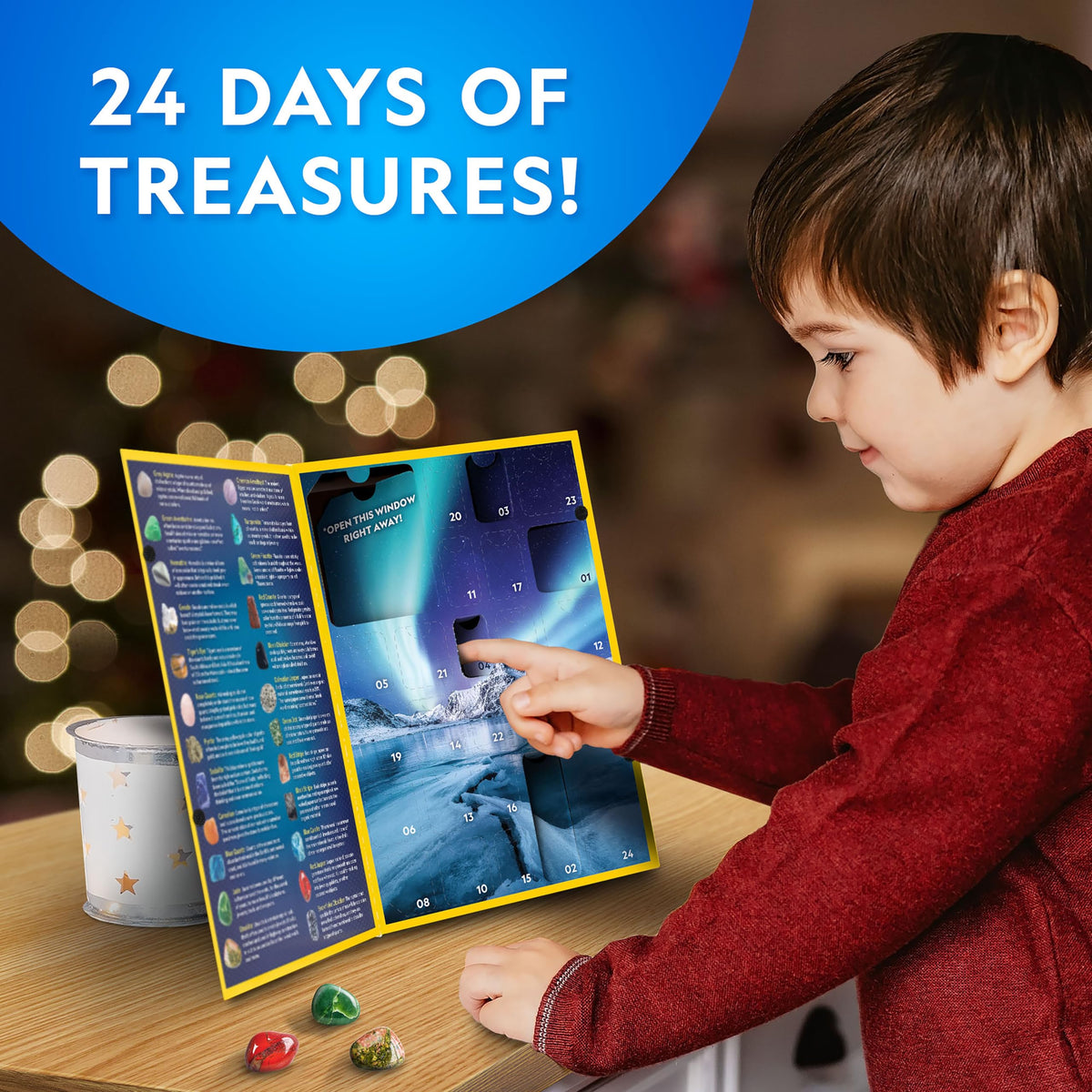 National Geographic 2026 Gemstone Advent Calendar for Kids 8-12 🍁 All In One Marketplace Canada