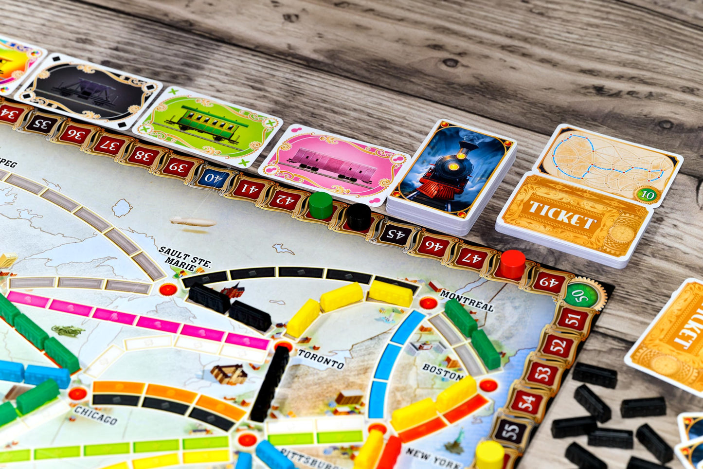 Ticket to Ride - Refresh (English Version) - A Game by Asmodee 🍁 All In One Marketplace Canada