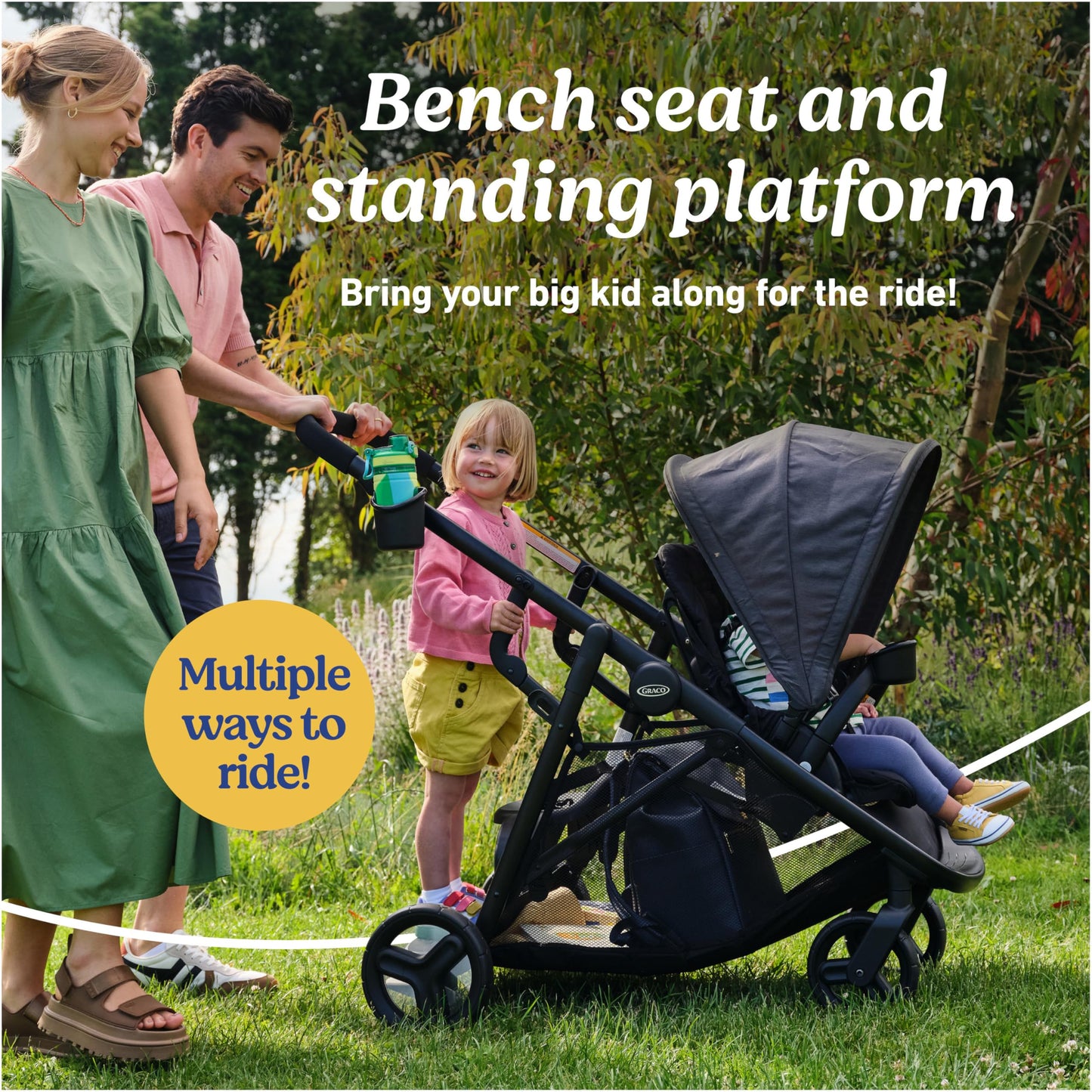 Graco Ready2Grow 2.0 Double Stroller, Rafa Graco