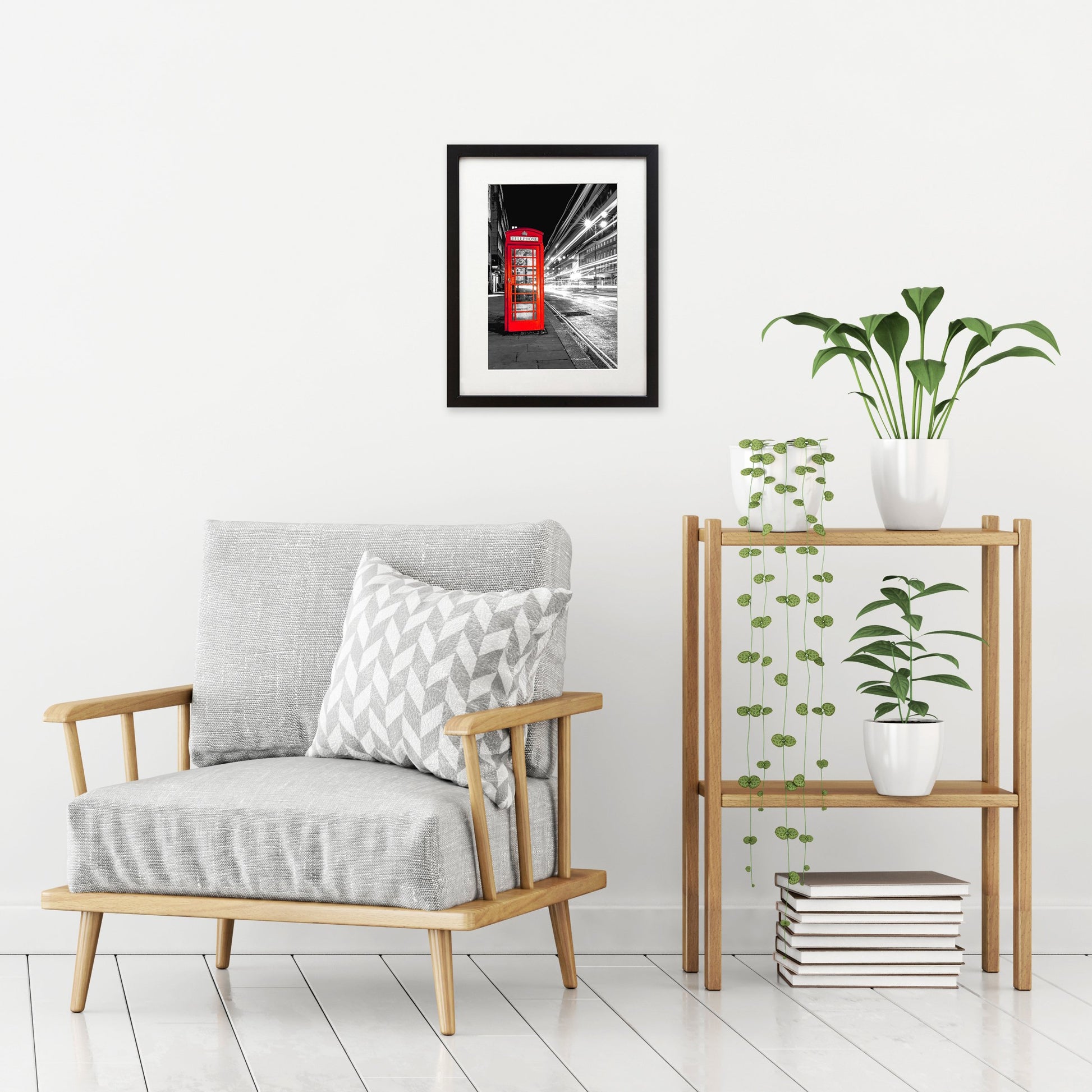 Americanflat 11x14 Picture Frame with Shatter-Resistant Glass - Use as 8x10 Frame with Mat or Display 11x14 Photo Without Mat - Signature Collection - Picture Frames for Wall Display - Black Americanflat