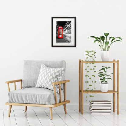 Americanflat 11x14 Picture Frame with Shatter-Resistant Glass - Use as 8x10 Frame with Mat or Display 11x14 Photo Without Mat - Signature Collection - Picture Frames for Wall Display - Black Americanflat