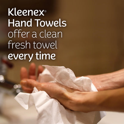 Kleenex Hand Towels, Single-Use Disposable Paper Towels, 6 Boxes, 60 Towels Per Box (360 Towels Total) - Available at All In One Marketplace Canada