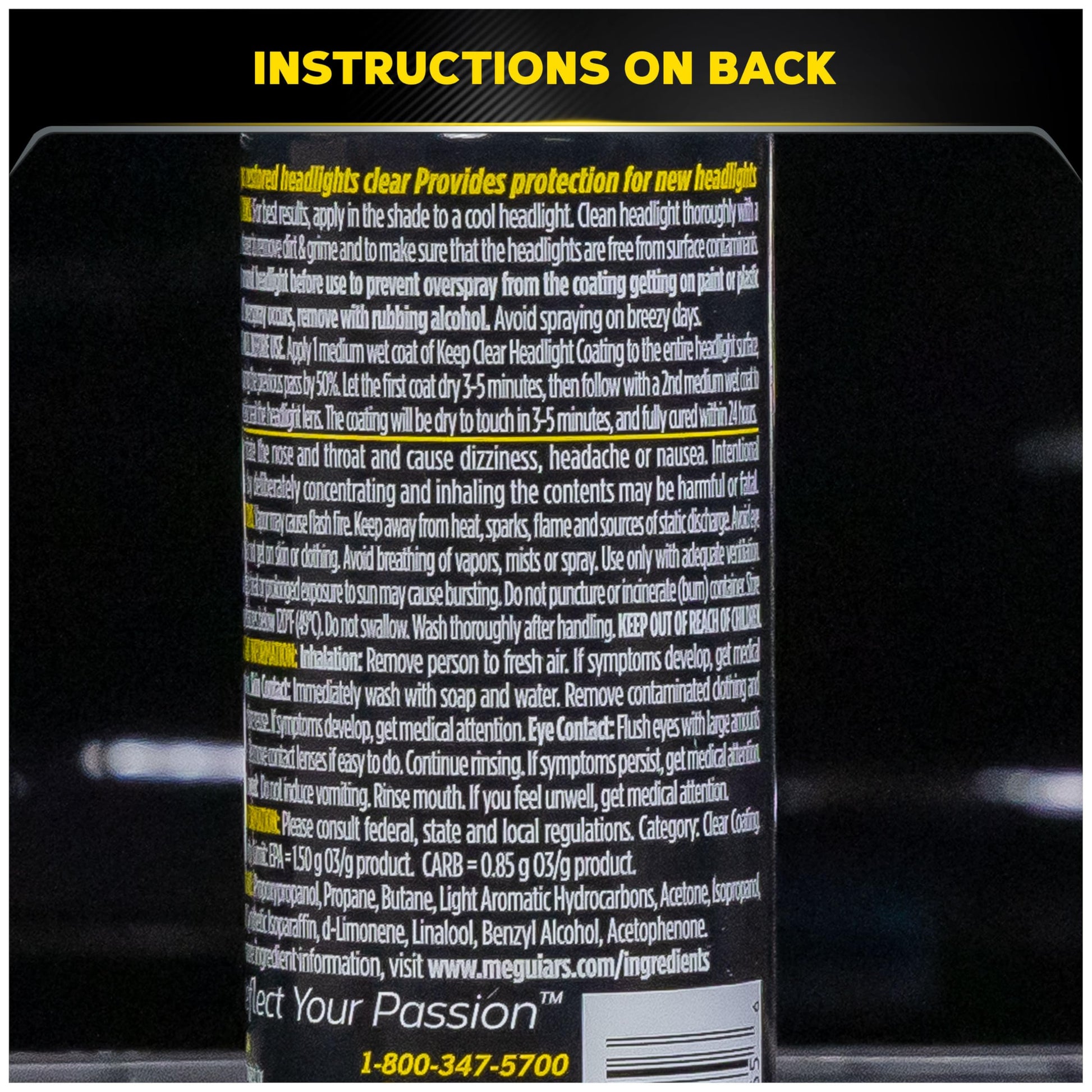Keep Clear Headlight COATING-4OZ Meguiar's