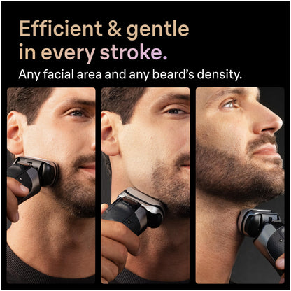 Braun Series 9 PRO+ Electric Razor for Men, Electric Foil Shaver, with Precision Trimmer, Pro SensoAdapt, 6in1 SmartCare Center, 9667CC, Silver