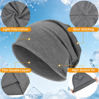 EINSKEY Slouchy Beanie for Men Women, Cotton Multipurpose Daily Headwear 🍁 All In One Marketplace Canada