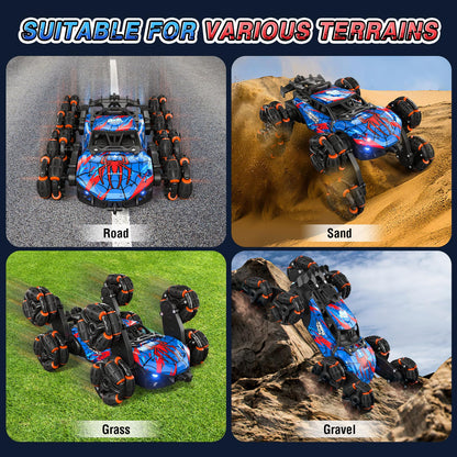 Sunrad 8WD Gesture Sensing RC Stunt Car with Spray & Light & Music Hand RC 🍁 All In One Marketplace Canada