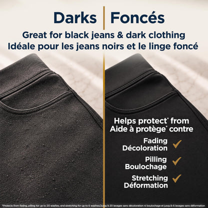 Woolite Darks Laundry Detergent for Dark Clothing; 2.96 L, 66 Loads; Helps Keep Clothes Looking Like New with Advanced Care & Fabric Guard Complex; Protects from Fading & Pilling Up 20 Washes - Available at All In One Marketplace Canada