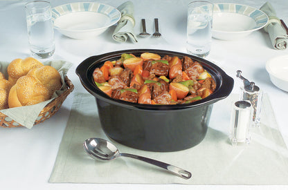 Crock-Pot Manual 7-Qt. Slow Cooker, Black - Available at All In One Marketplace Canada