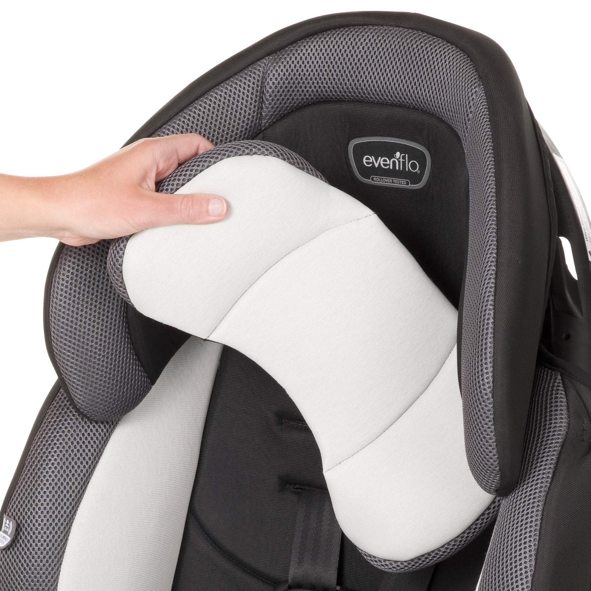 Evenflo 30712344C Chase Plus 2-In-1 Booster Car Seat (Huron)