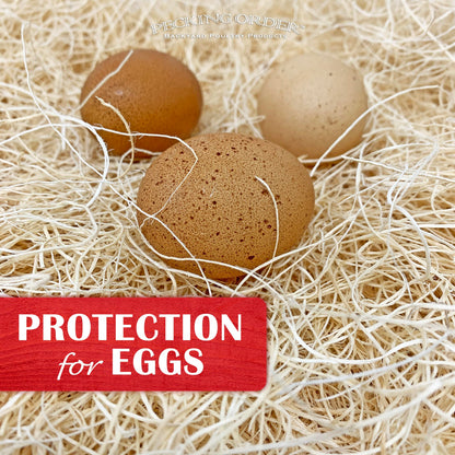 Nest Box Pads for Chicken Nesting Boxes - 13 x 13 Pads Made in USA from Sustainably Sourced Aspen Excelsior (5 Pack) 🍁 All In One Marketplace Canada Pecking Order