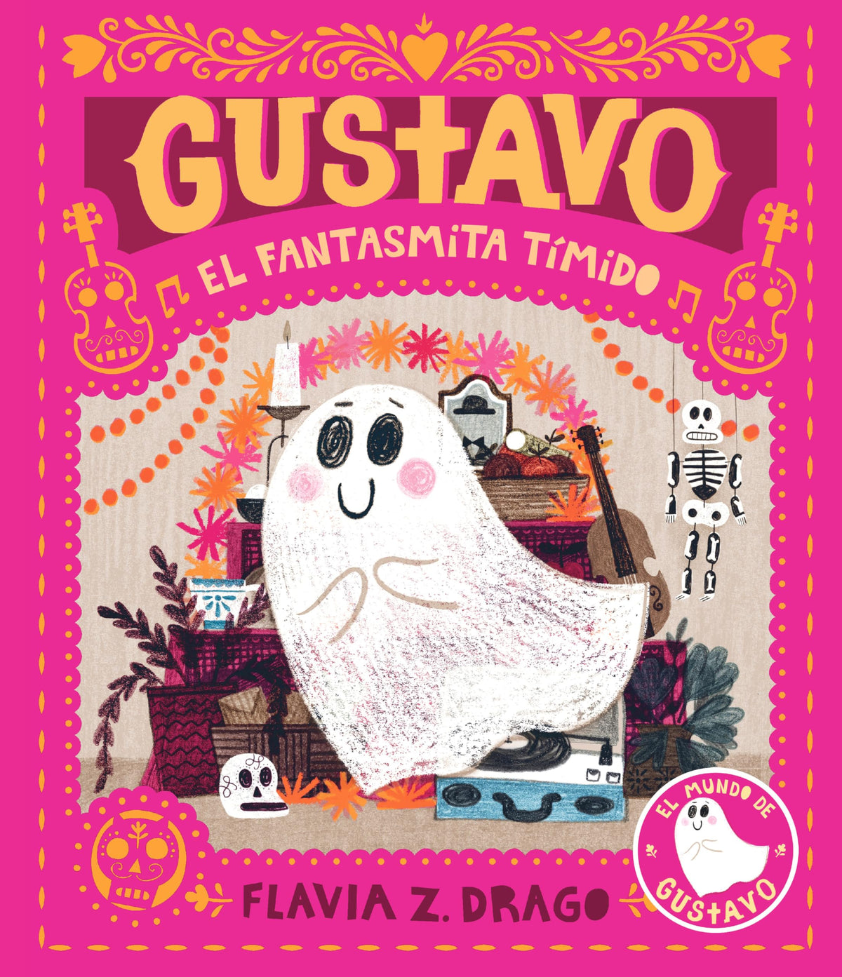 Gustavo, le petit fantôme timide : (Un livre illustré d'Halloween pour les enfants de 3 à 7 ans - Célébrant l'amitié, le courage et les traditions culturelles)