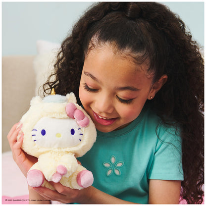 GUND Sanrio Hello Kitty Unicorn Plush Toy, Premium Stuffed Animal for Ages 1 and Up, Yellow, 6” GUND