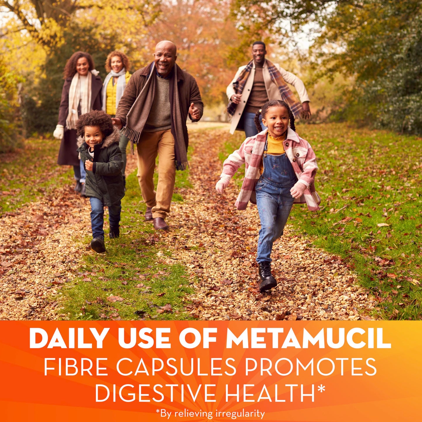 Metamucil, Daily Psyllium Husk Powder Supplement, 3-in-1 Fibre for Digestive Health, Capsules, 160 Count